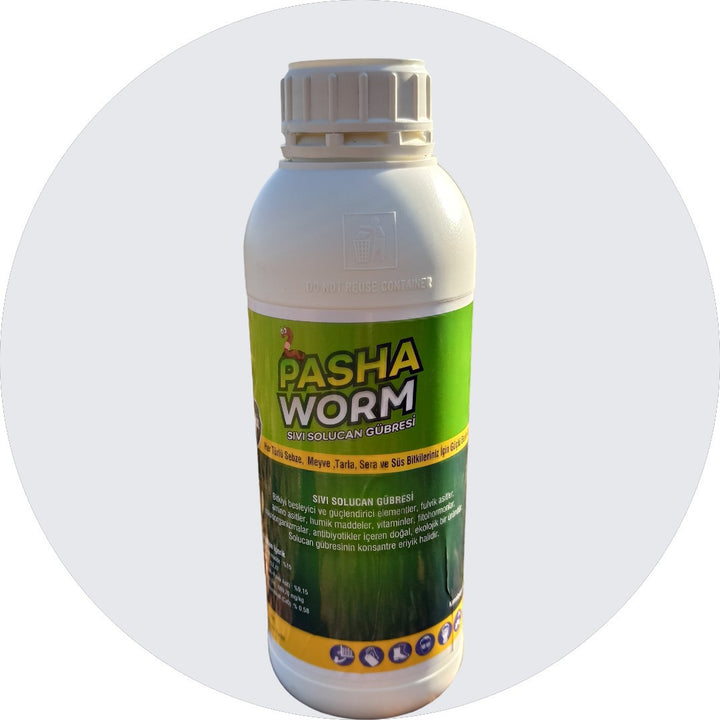 PashaWorm Mix 1 LT | Sıvı Solucan Gübresi Tabanlı Organomineral Gübre