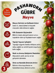 PashaWorm Meyve Gübresi faydaları