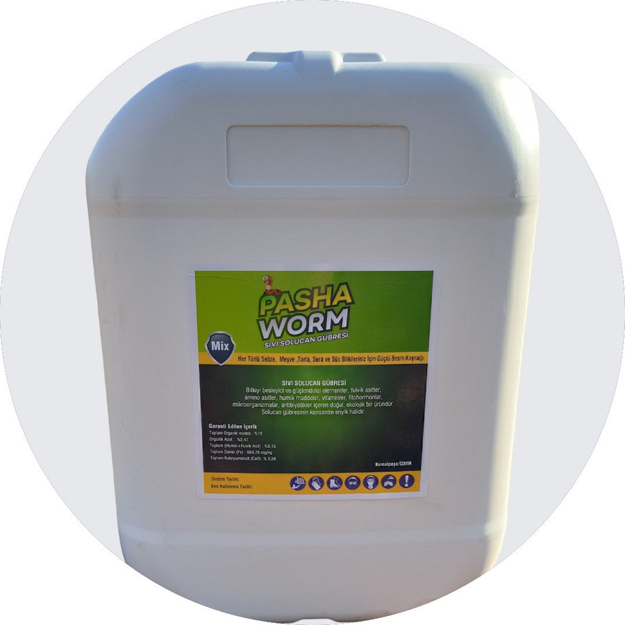 PashaWorm Mix Gübre - tarla ve genel kullanım için sıvı gübre