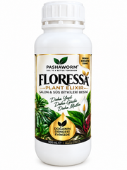 PashaWorm Floressa 500 mL | Salon ve Süs Bitkileri için Sıvı Bitki Besini