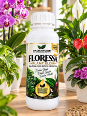 PashaWorm Floressa 500 mL | Salon ve Süs Bitkileri için Sıvı Bitki Besini