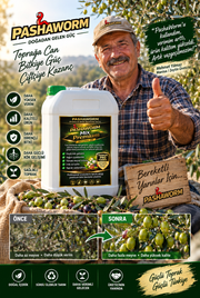 PashaWorm Premium Pro 20 L | Profesyonel Organomineral Sıvı Gübre