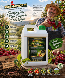 PashaWorm Premium Pro 10 LT | Premium Organomineral + Biyostimülant Kompleks