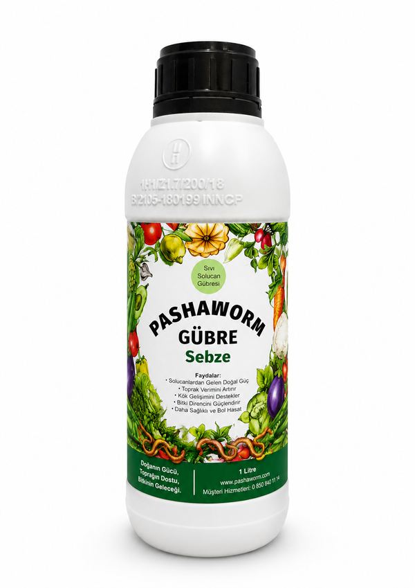 PashaWorm Sebze Gübresi 1 LT
