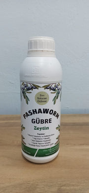 PashaWorm Zeytin 1 LT sıvı solucan gübresi